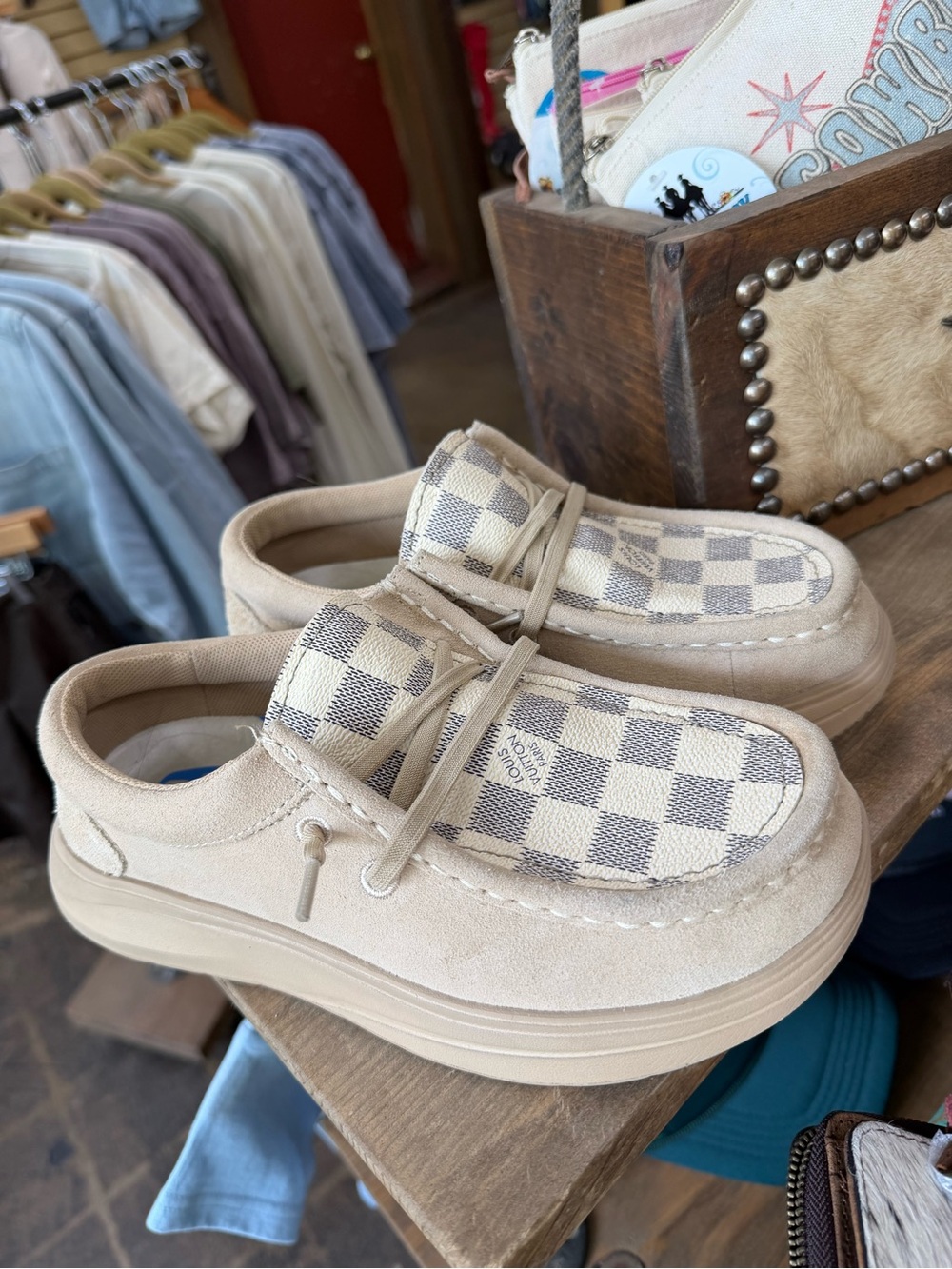 Genuine Louis Vuitton Hey Dudes